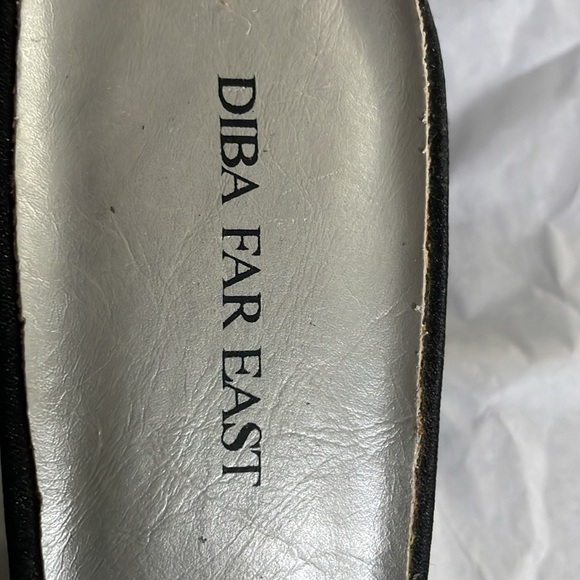 Vintage Elegant Black beaded  Mules with Kitten Heel - Picture 13 of 13